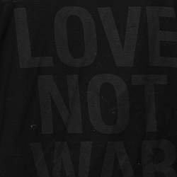 Neil Barrett Black Printed Cotton T-Shirt M