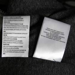 مملوكة مسبقًا جاكيت نيل باريت بلوسون جيرسيه رصاصي كتل لونية بهودي مقاس كبير (لارج)