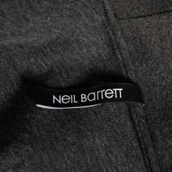 مملوكة مسبقًا جاكيت نيل باريت بلوسون جيرسيه رصاصي كتل لونية بهودي مقاس كبير (لارج)