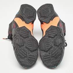 Nike Multicolor Canvas LeBron High Top Sneakers Size 44.5 