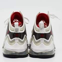 Nike LeBron White Mesh and Rubber 19 Sketch Sneakers Size 47.5