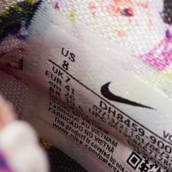 Nike LeBron Multicolor Mesh and Rubber 19 Valentine's Day Love Letter Sneakers Size 41