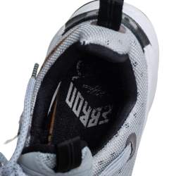 Nike Lebron Grey Mesh And Rubber XIII Low Lace Up Sneakers Size 42.5