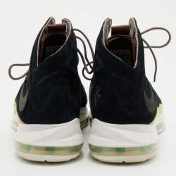 Nike Lebron Black Suede 10 EXT QS Sneakers Size 45