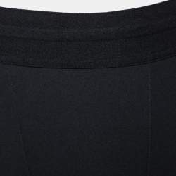 Pre Owned Nike Black Jersey Tight Fit Yoga Pants M