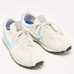 Nike x Stussy Off White Mesh and Suede LD-1000 Phantom Sneakers Size 42