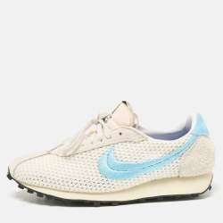 Nike x Stussy Off White Mesh and Suede LD-1000 Phantom Sneakers Size 42