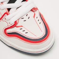 Pre Owned Nike Multicolor Leather SB Dunk High RX-0 Unicorn Gundam Sneakers Size 38