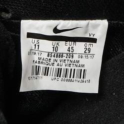 مملوكة مسبقًا Nike Multicolor Camouflage Canvas and Suede SB Dunk Low Skate Camo Sneakers Size 45