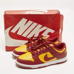 مملوكة مسبقًا حذاء رياضي نايك أخضر/أبيض جلد دانك منخفض 'University Blue' مقاس 45.5