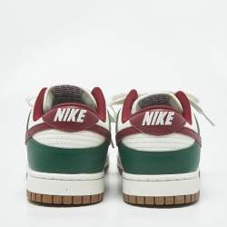 Pre Owned حذاء رياضي نايك أخضر/أبيض جلد دانك منخفض 'University Blue' مقاس 45.5