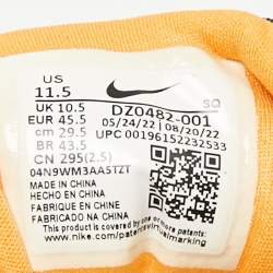 Pre Owned حذاء رياضي نايك اير ماكس 1 شبك و جلد شامواه أخضر / أبيض بطيخ مقاس 45