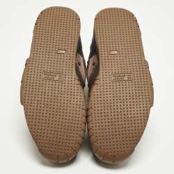 مملوكة مسبقًا Nike Air Trainer 1 SP Travis Scott Wheat Size 45.5 Multicolor Canvas High Top Sneakers