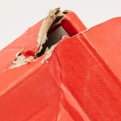 Pre Owned حذاء رياضي نايك تان/أبيض سويدي وجلد عنق عالي مقاس 38.5