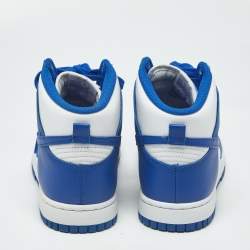مملوكة مسبقًا Nike Dunk Game Royal Size 43 Blue/White Leather High Top Sneakers