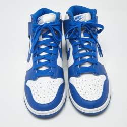 مملوكة مسبقًا Nike Dunk Game Royal Size 43 Blue/White Leather High Top Sneakers