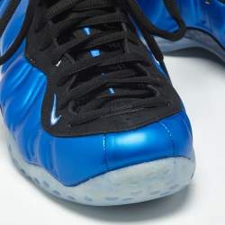 Pre Owned حذاء رياضي نايك إير فومبوزيت ون إنترناشونال أزرق مطاطي متوسط القمة مقاس أوروبي 40.5