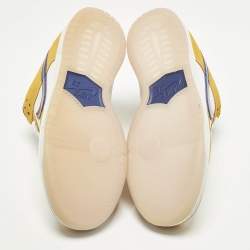 مملوكة مسبقًا Nike SB Dunk Laser Orange Size 43 Multicolor Leather and Suede Low Top Sneakers