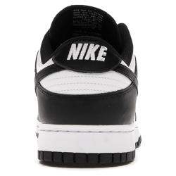 Pre Owned Nike Dunk Low White/Black Sneakers US 11 EU 45