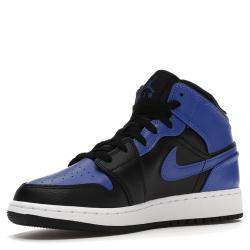 Pre Owned Nike Jordan 1 Mid Royal US Size 4.5Y EU Size 36.5