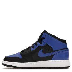 Pre Owned Nike Jordan 1 Mid Royal US Size 5Y EU Size 37.5