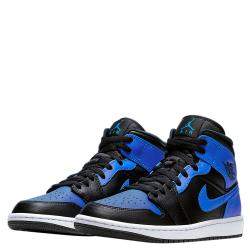 Pre Owned Nike Jordan 1 Mid Royal Sneakers Size US 8.5 EU 42