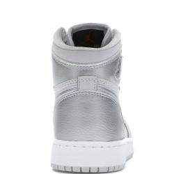 Pre Owned Nike Jordan 1 Retro High CO Japan Neutral Grey Sneakers Size US 7Y (EU 40)