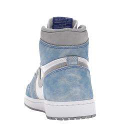 Pre Owned Nike Jordan 1 Hyper Royal Sneakers Size US 5.5 (EU 38)