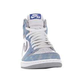 Pre Owned Nike Jordan 1 Hyper Royal Sneakers Size US 5.5 (EU 38)