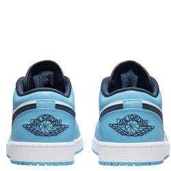 Pre Owned Nike Jordan 1 Low UNC Sneakers Size US 10 (EU 44)