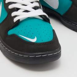 Pre Owned Nike Multicolor Leather And Mesh SB Dunk Mid Griffey Sneakers Size 42.5