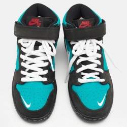 Nike Multicolor Leather And Mesh SB Dunk Mid Griffey Sneakers Size 40