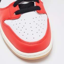 Nike Multicolor Leather SB Dunk Low Frame Skate Habibi Sneakers Size 47.5