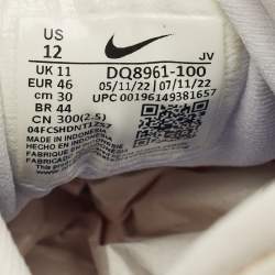 Nike White Mesh and Suede Air Max 97 M. Frank Rudy Sneakers Size 46