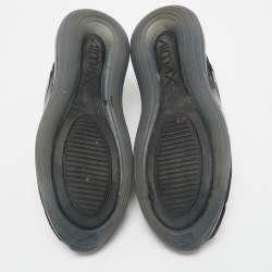 Nike Black Mesh Max 720 Low Top Sneakers Size 43