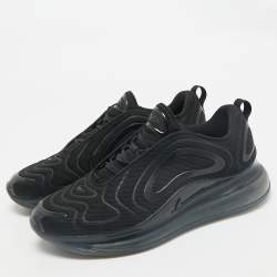 Nike Black Mesh Max 720 Low Top Sneakers Size 43