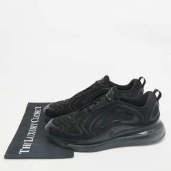 Nike Black Mesh Max 720 Low Top Sneakers Size 43