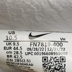 Pre Owned Nike Multicolor Nubuck and Leather SB Dunk Low Born x Raised One Block At A Time Sneakers Size 44.5