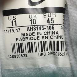 مملوكة مسبقًا Nike Air Max 1 Watermelon Size 45 Green/White Mesh and Suede Low Top Sneakers