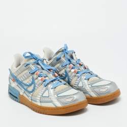 مملوكة مسبقًا حذاء رياضي اير جوردان كريمي كانفاس وسويدي ماكس 90 جولف برباط مقاس 41