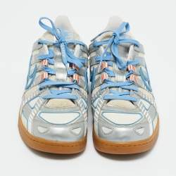 مملوكة مسبقًا حذاء رياضي اير جوردان كريمي كانفاس وسويدي ماكس 90 جولف برباط مقاس 41