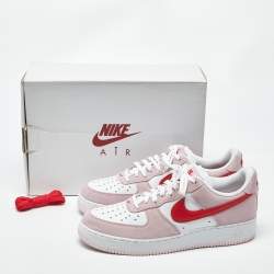 مملوكة مسبقًا حذاء رياضي نايك إير فورس 1 لو SP Undefeated 5 On It Dunk vs AF1 جلد متعددة الألوان سويدي مقاس 42