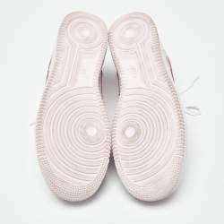 مملوكة مسبقًا حذاء رياضي نايك إير فورس 1 لو SP Undefeated 5 On It Dunk vs AF1 جلد متعددة الألوان سويدي مقاس 42