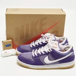 مملوكة مسبقًا حذاء رياضي نايك أخضر/أبيض جلد دانك منخفض 'University Blue' مقاس 45.5