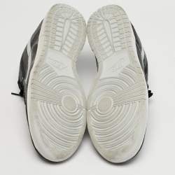 مملوكة مسبقًا Nike Dunk Low Retro PRM Zebra Animal Pack Size 45 Multicolor Leather and Suede Sneakers