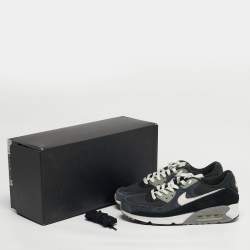 مملوكة مسبقًا Nike Air Max 90 PRM Off Noir Size 45 Multicolor Suede and Canvas Low Top Sneakers