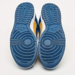 مملوكة مسبقًا Nike Dunk UCLA Size 46 Blue/Yellow Leather Low Top Sneakers