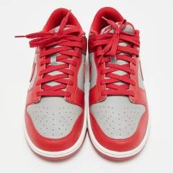 Pre Owned حذاء رياضي نايك أخضر/أبيض جلد دانك منخفض 'University Blue' مقاس 45.5