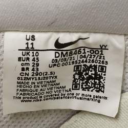 مملوكة مسبقًا Nike Air Force 1 SP Undefeated 5 On It Dunk vs. AF1 Size 45 Multicolor Leather and Suede Low Top Sneakers 