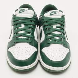 مملوكة مسبقًا حذاء رياضي نايك أخضر/أبيض جلد دانك منخفض 'University Blue' مقاس 45.5